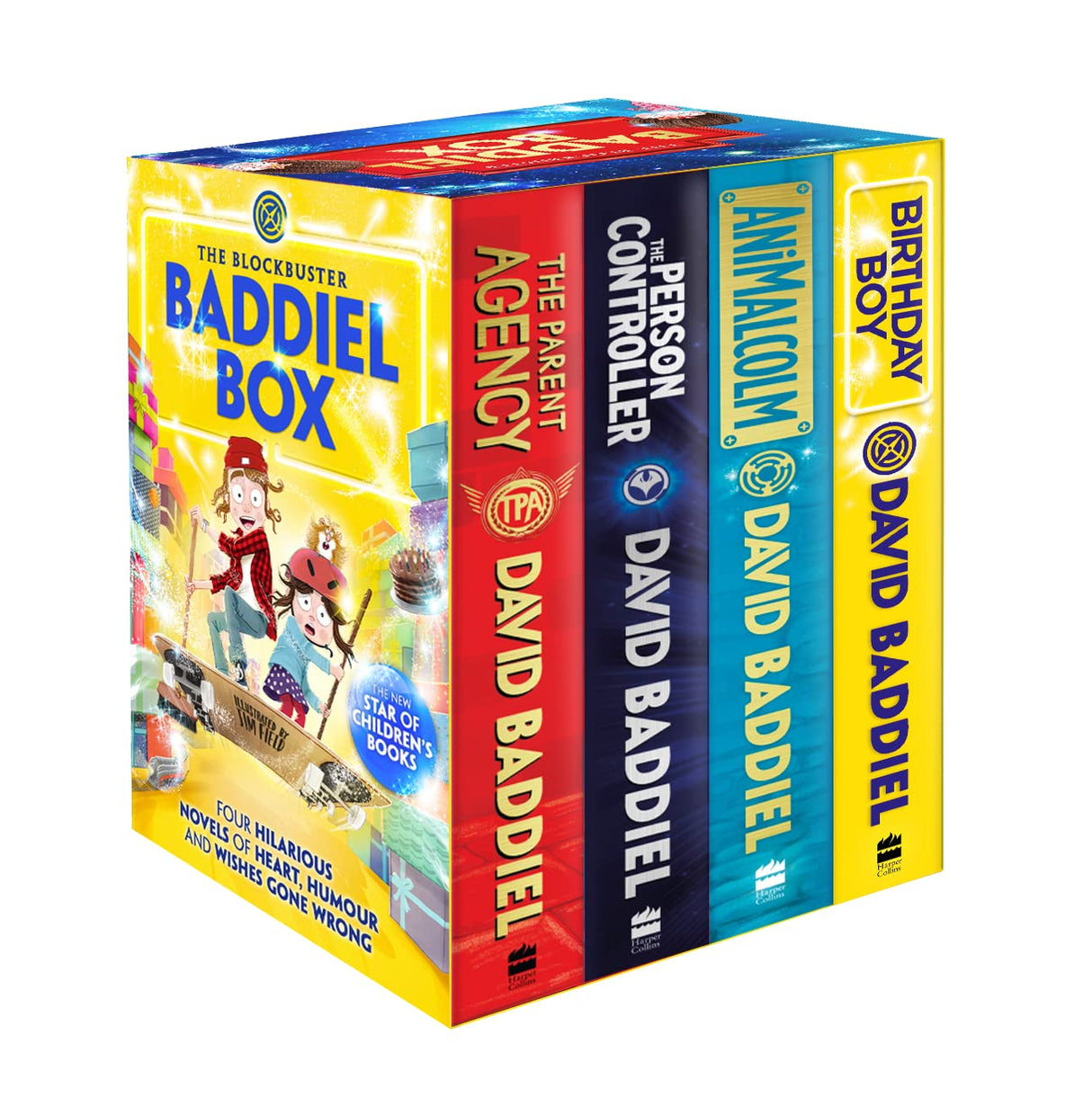 David Baddiel 4 Book Box Set - Retail Maharaj