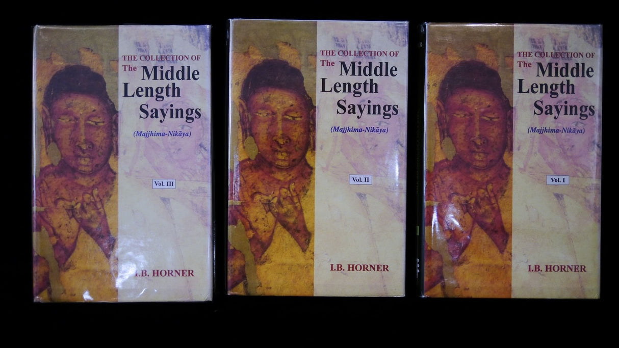 Collection of the Middle Length Sayings - Vol - 1,2&3: Nikaya Majjhima - Retail Maharaj
