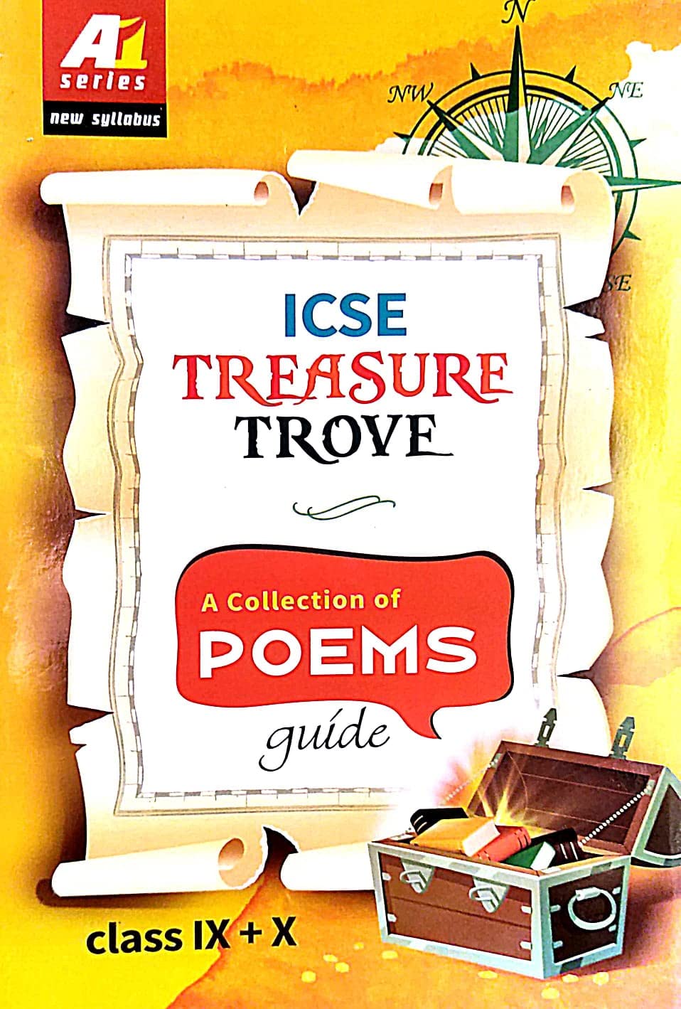 ICSE Treasure Trove:A Collection Poems Guide (Class IX+X ) (English Version) - Retail Maharaj