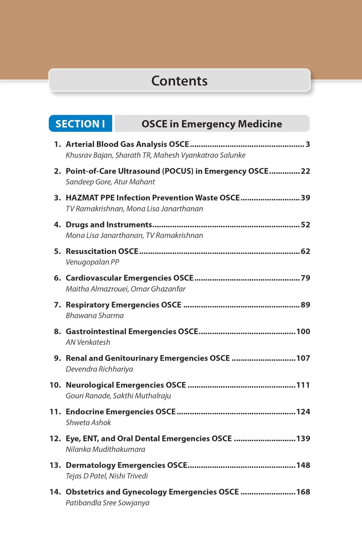 OSCE FOR EMERGENCY MEDICINE PRACTICAL EXAM