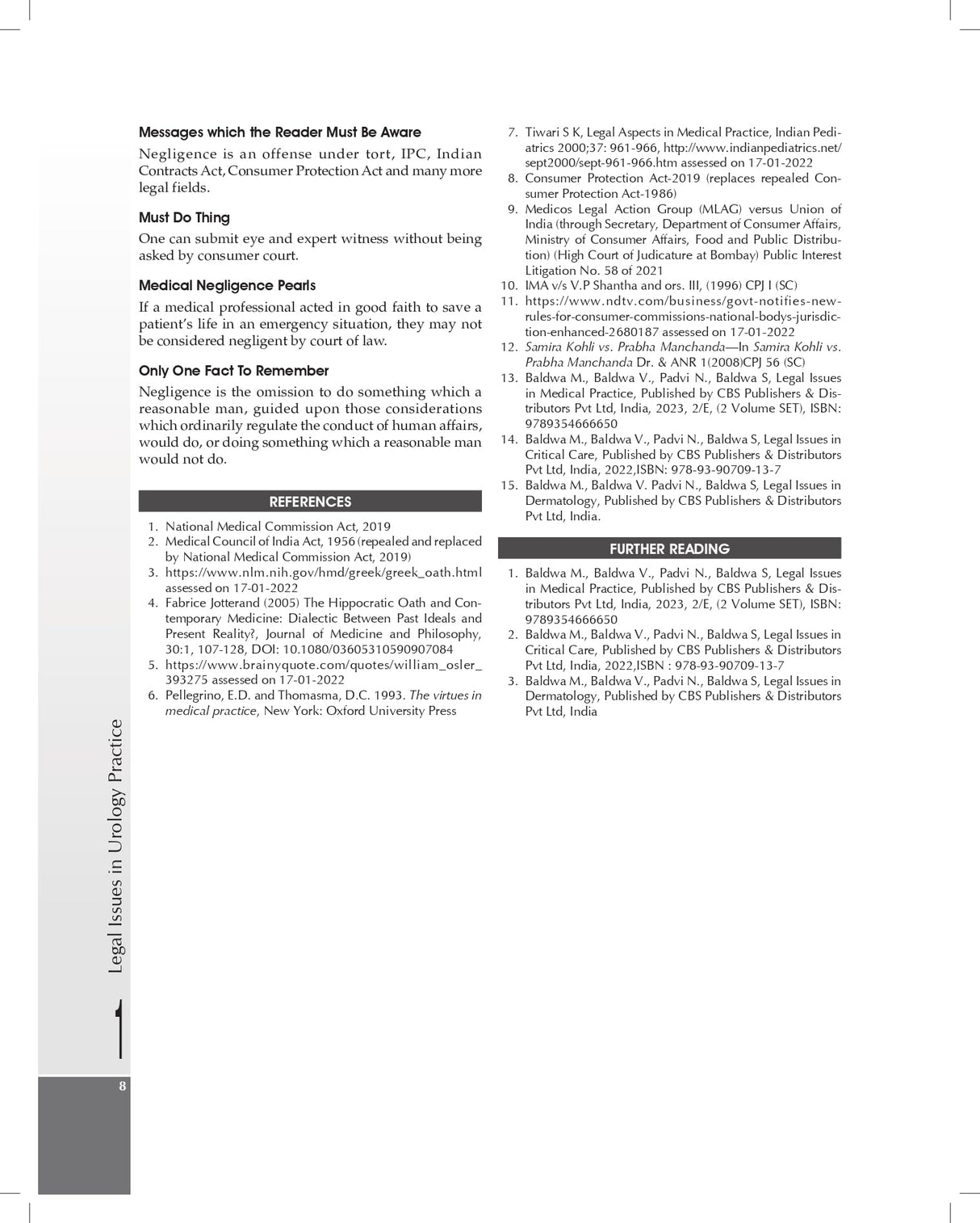 Legal Issues in Urology Practice (PB 2026)