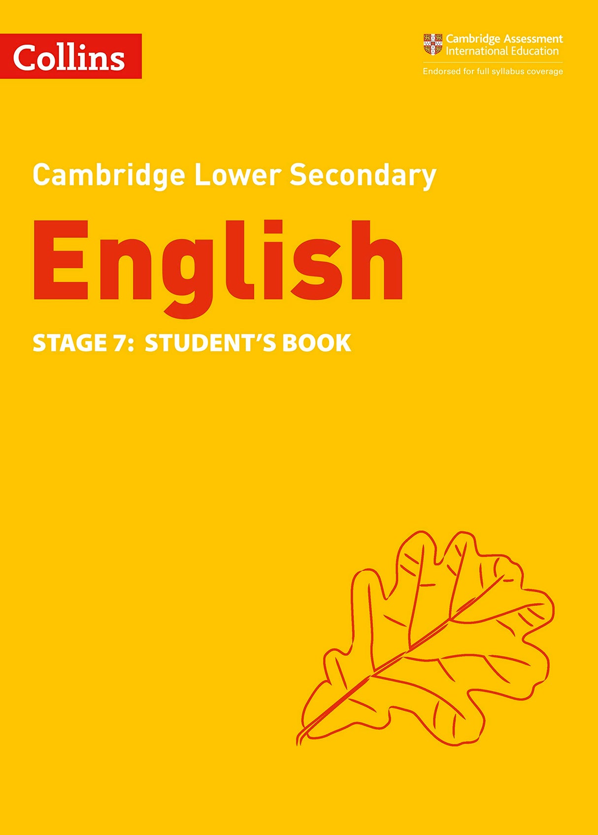 Lower Secondary English Student's Book: Stage 7 (Collins Cambridge Lower Secondary English) - Retail Maharaj