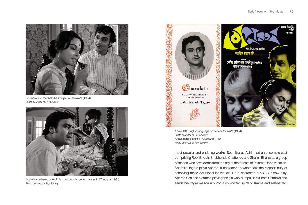 Soumitra Chatterjee: A Life in Cinema, Theatre, Poetry & Painting (H.B) - Retail Maharaj