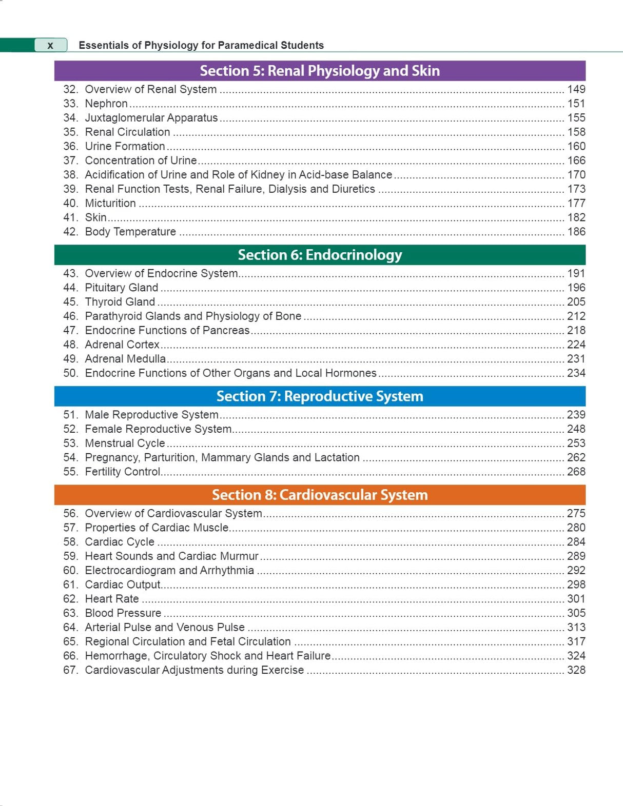 Essentials of Physiology for Paramedical Students