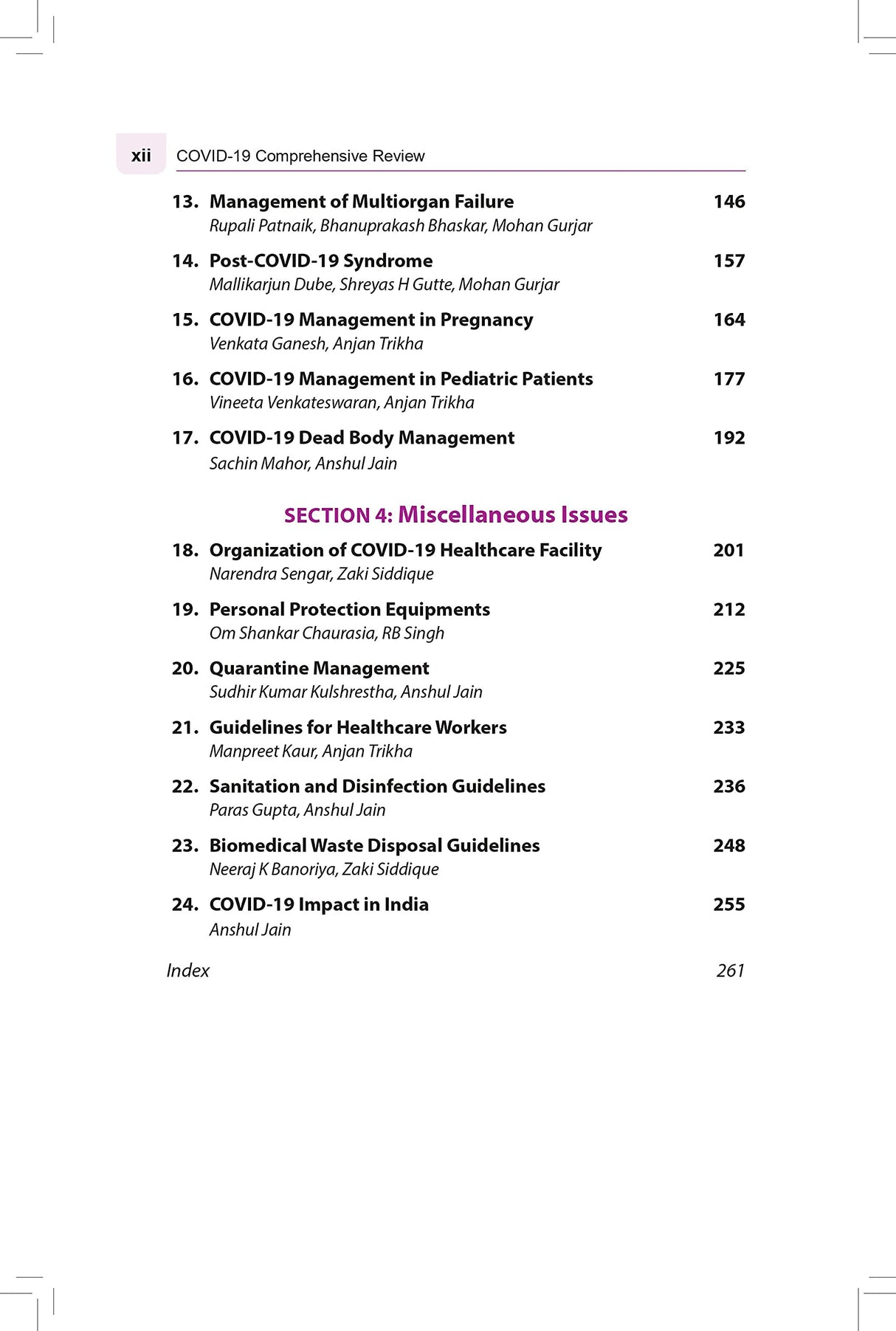 COVID-19 Comprehensive Review