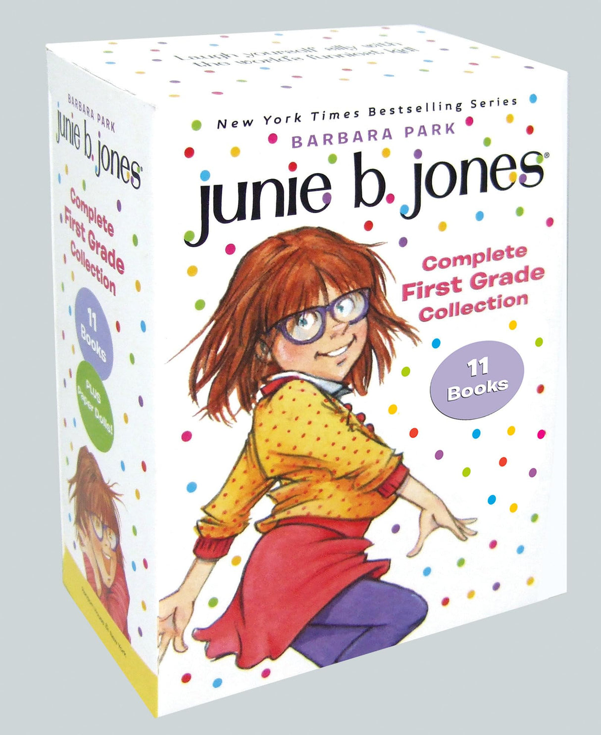 Junie B. Jones Complete First Grade Collection: Books 18-28 with paper dolls in boxed set: Books 18-28 in Boxed Set