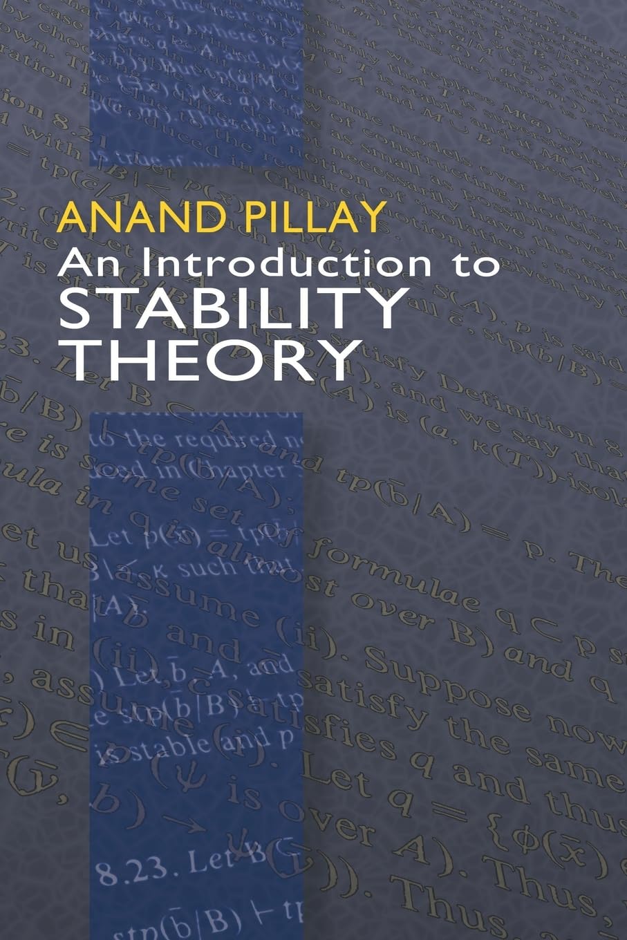 An Introduction To Stability Theory - Retail Maharaj