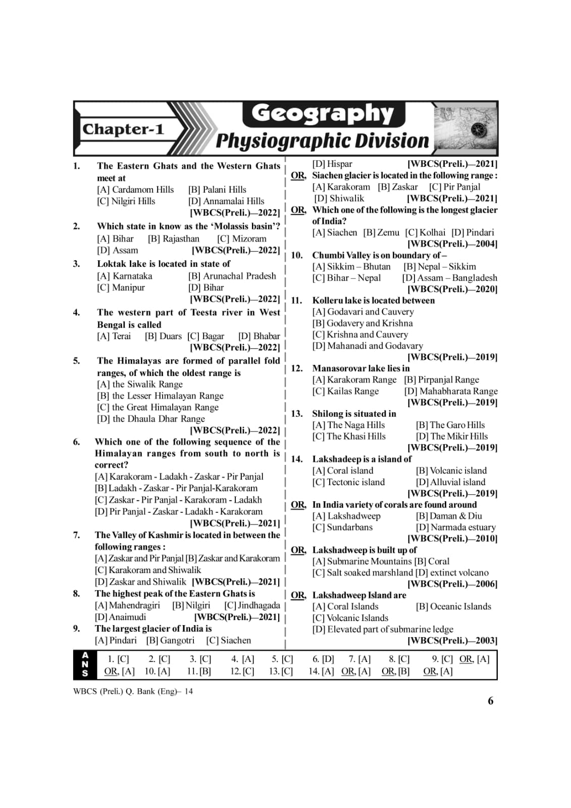 WBCS (Preliminary) Subject Wise & Topic Wise Question Bank with Math & GI Solved (English Version) - Retail Maharaj