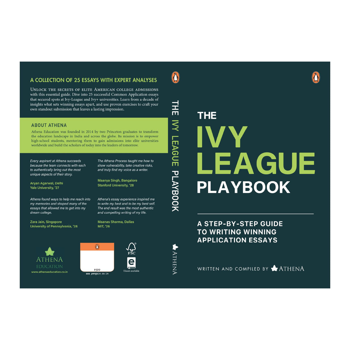 The Ivy League Playbook: A Step-by-Step Guide to Writing Winning Admission Essays - Retail Maharaj