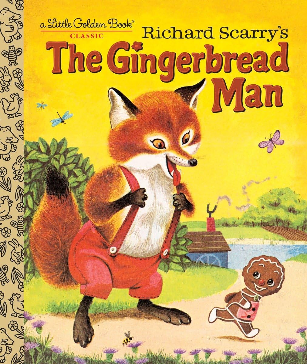 Richard Scarry's The Gingerbread Man (Little Golden Book) - Retail Maharaj