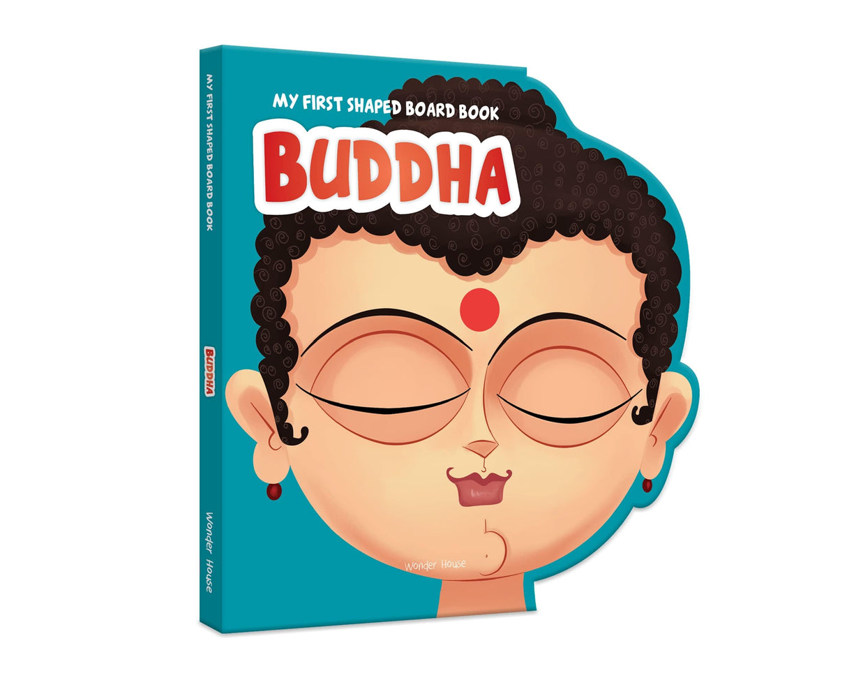 My First Shaped Board Book: Illustrated Buddha Hindu Mythology Picture Book for Kids Age 2+ (Indian Gods and Goddesses) - Retail Maharaj