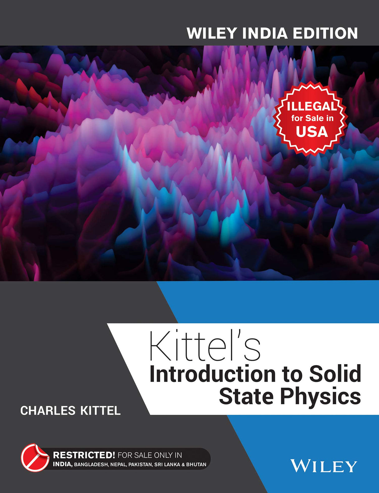 Kittel's Introduction to Solid State Physics, Wiley India Edition - Retail Maharaj