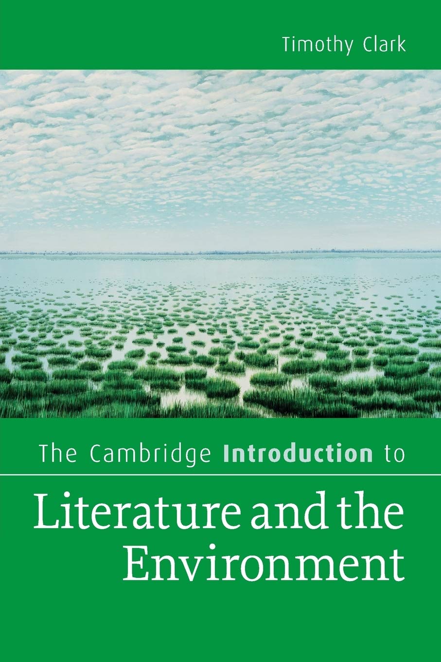 The Cambridge Introduction to Literature and the Environment (Cambridge Introductions to Literature)