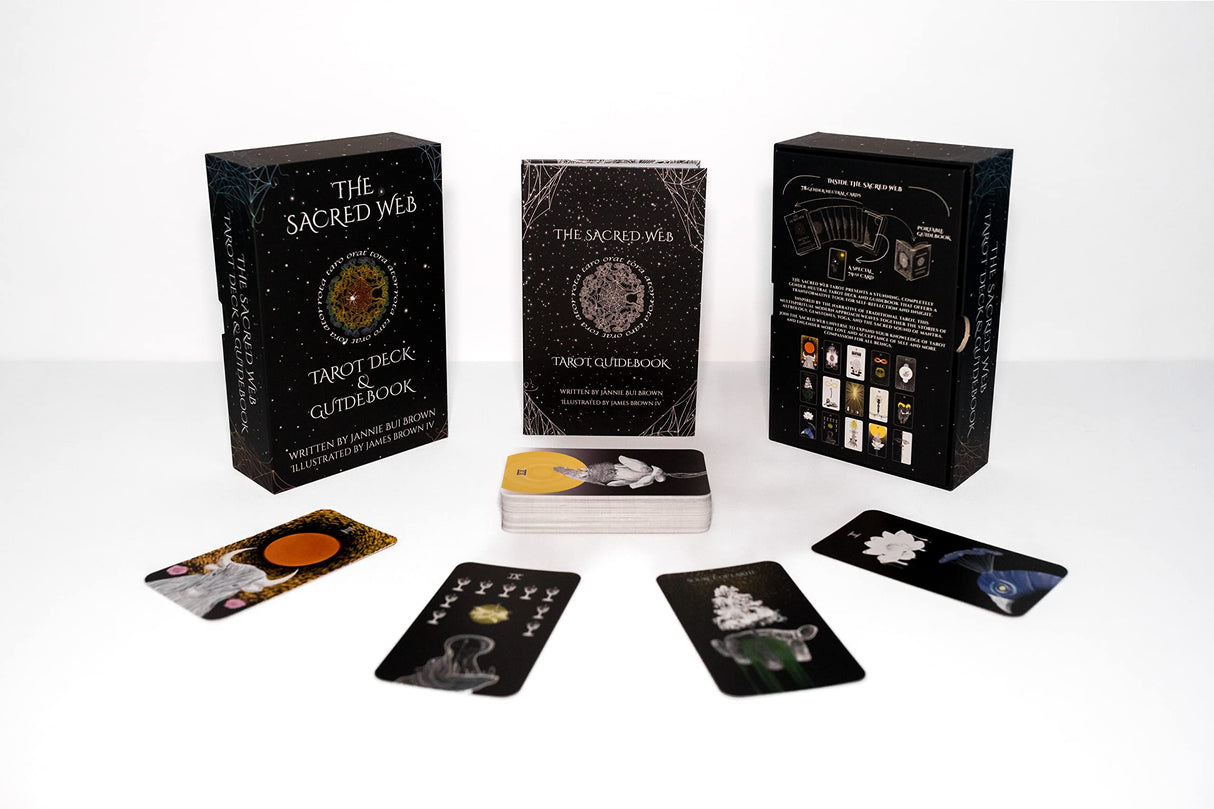 The Sacred Web Tarot: Tarot Deck & Guidebook - Retail Maharaj