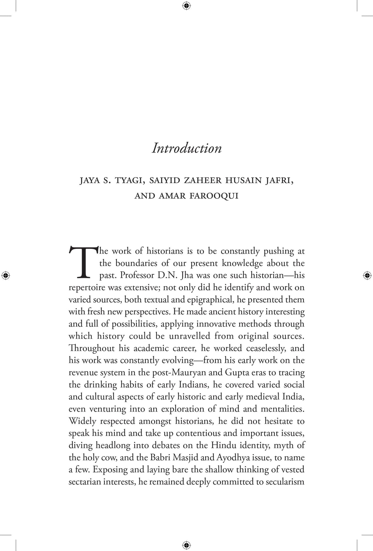 Primus Books - Pushing the Boundaries of South Asian History: Essays in Honour of Dwijendra Narayan Jha - Retail Maharaj