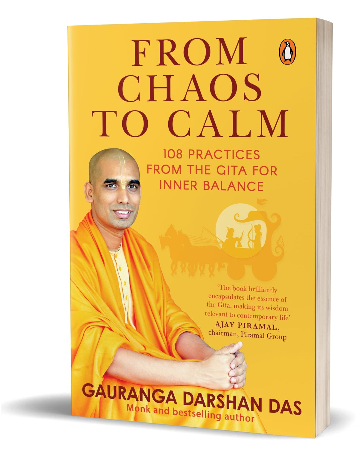 From Chaos to Calm: 108 Practices from the Gita for Inner Balance - Retail Maharaj