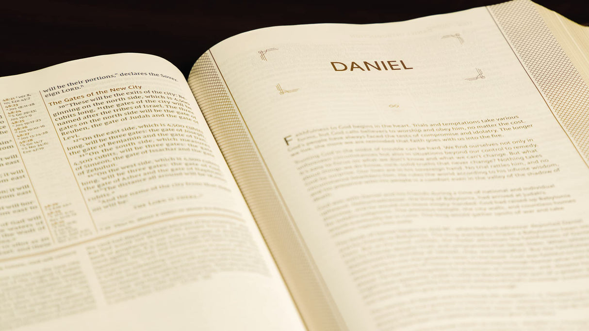 NIV, The Grace and Truth Study Bible, Leathersoft, Navy, Red Letter, Comfort Print - Retail Maharaj