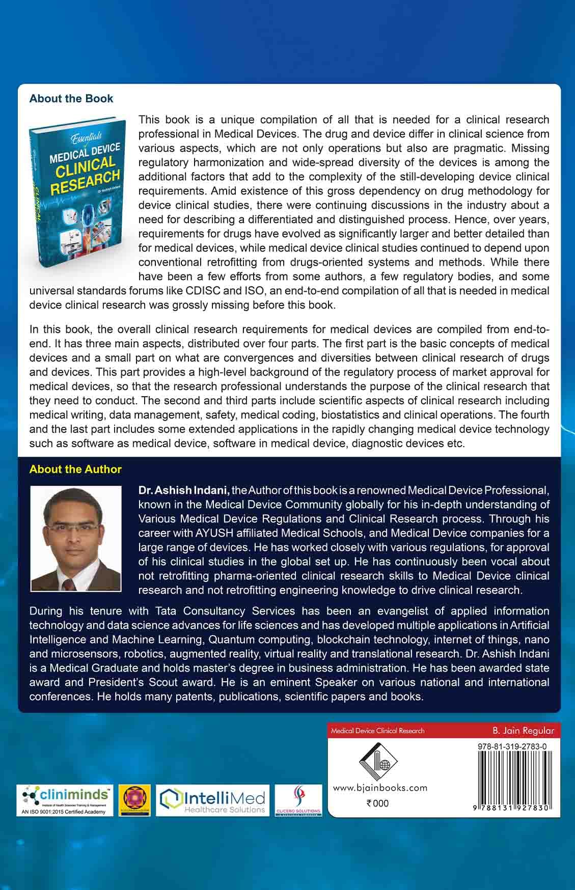 Essentials of Medical Device Clinical Research (Vol 1, 2 & 3) - Retail Maharaj