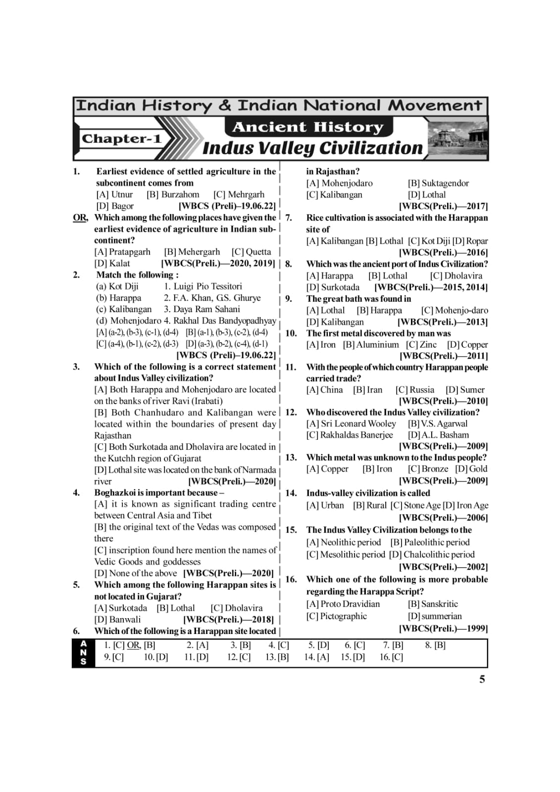 WBCS (Preliminary) Subject Wise & Topic Wise Question Bank with Math & GI Solved (English Version) - Retail Maharaj