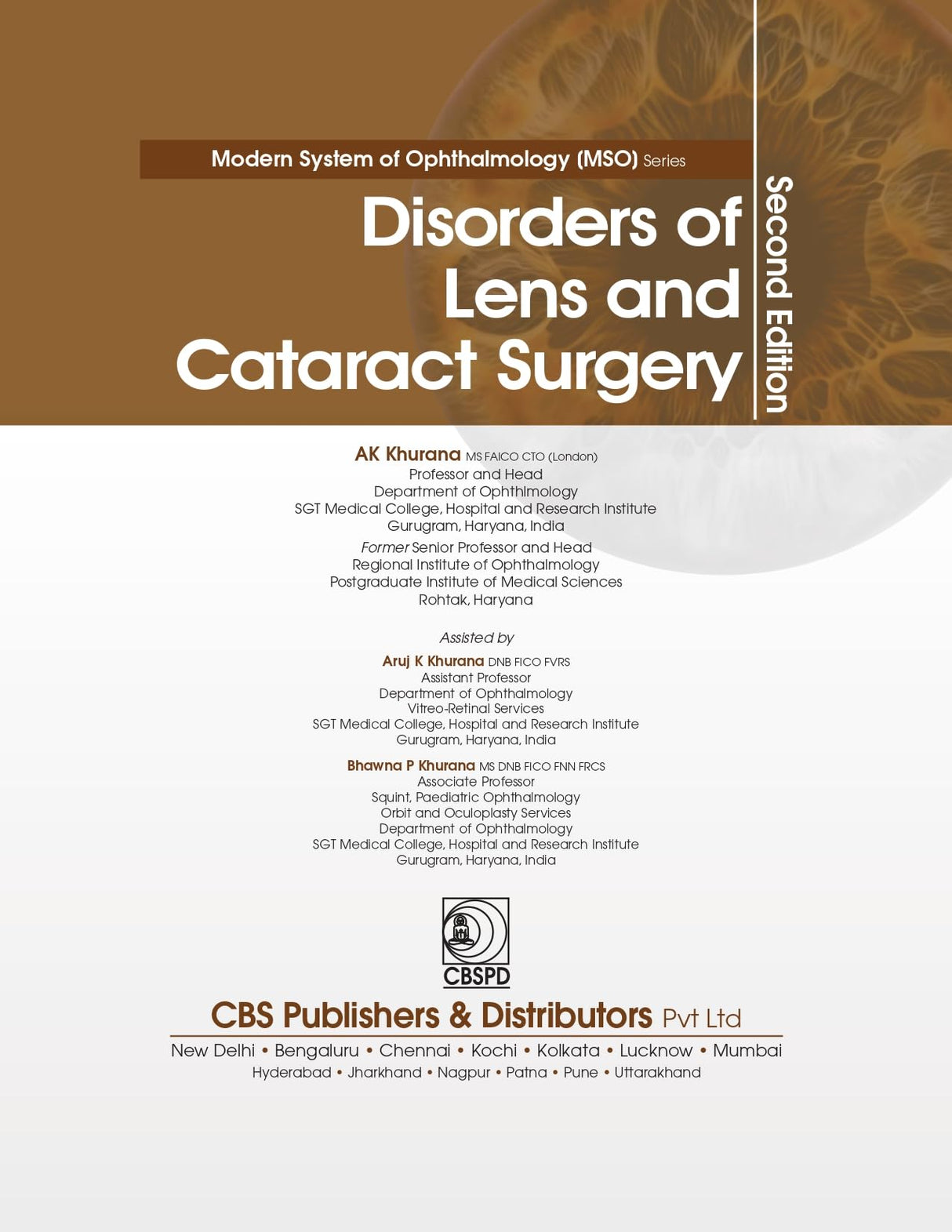 Disorders Of Lens And Cataract Surgery 2Ed (Hb 2024) Mso Series