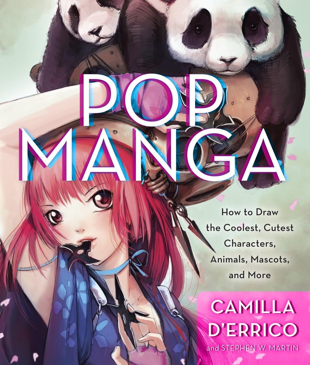 Pop Manga: How to Draw the Coolest, Cutest Characters, Animals, Mascots, and More - Retail Maharaj