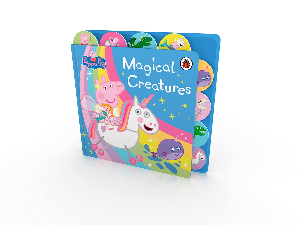 Peppa Pig: Magical Creatures Tabbed Board Book - Retail Maharaj