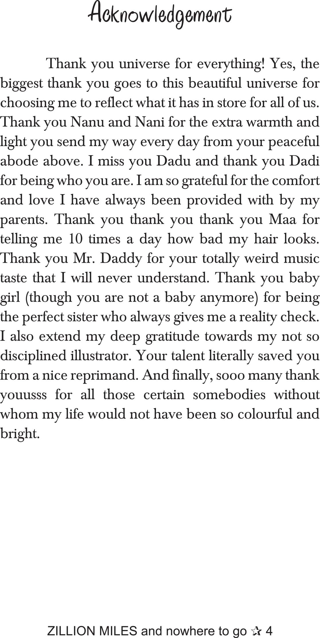 ZILLION MILES and nowhere to go