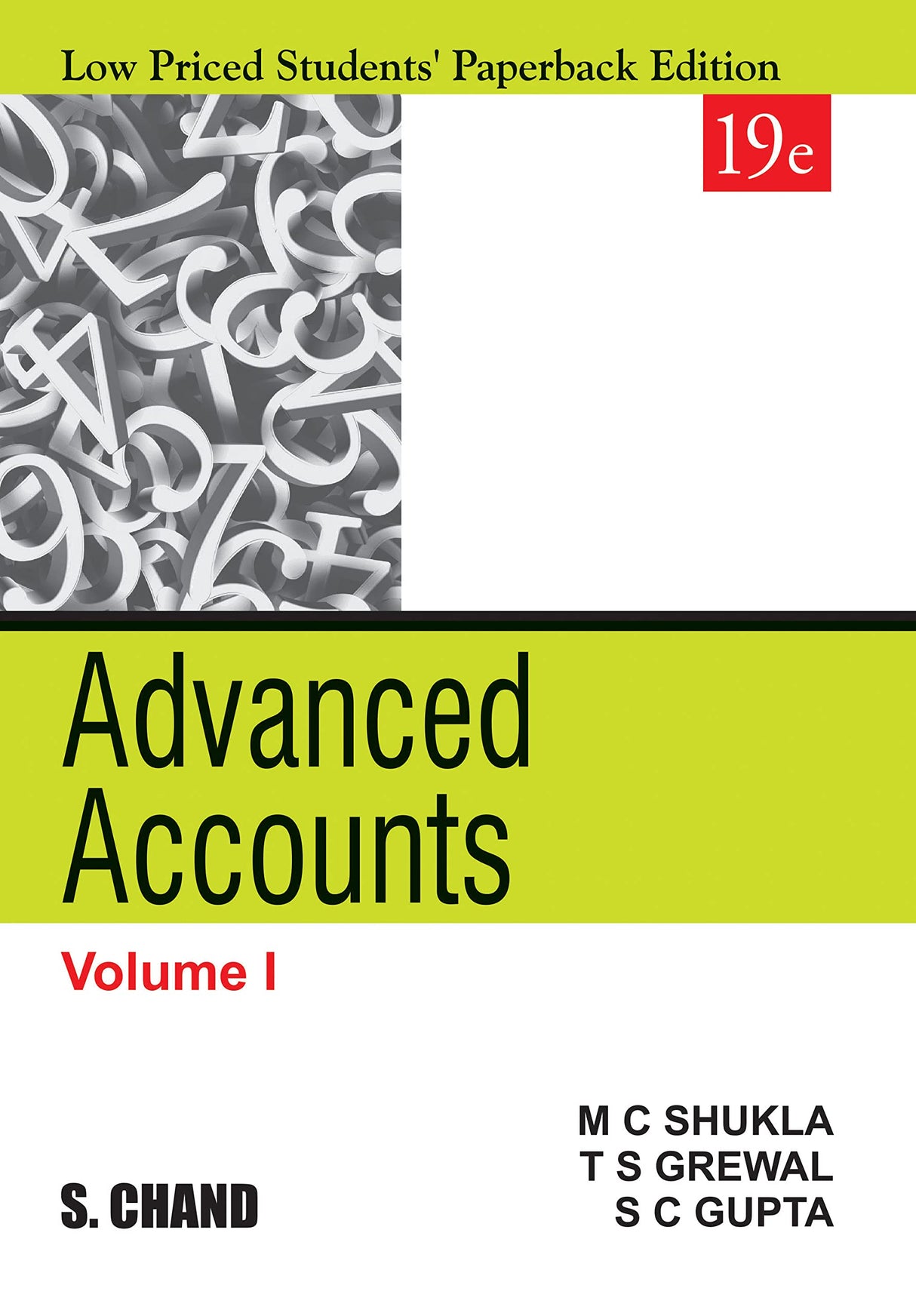 ADVANCED ACCOUNTS VOLUME I, 19/e (LPSPE) - Retail Maharaj