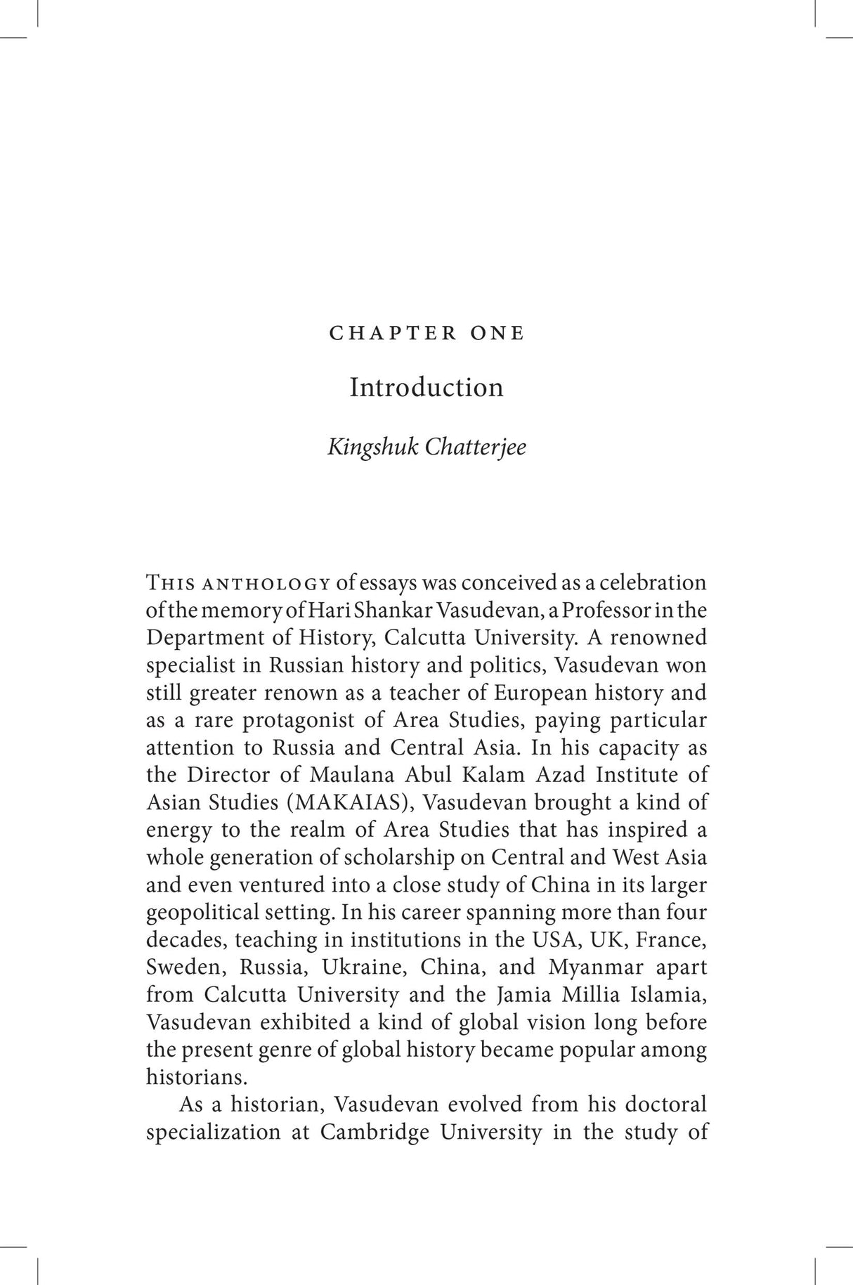 Eurasia, India and the Spaces in Between: Essays in Memory of Hari Shankar Vasudevan - Retail Maharaj