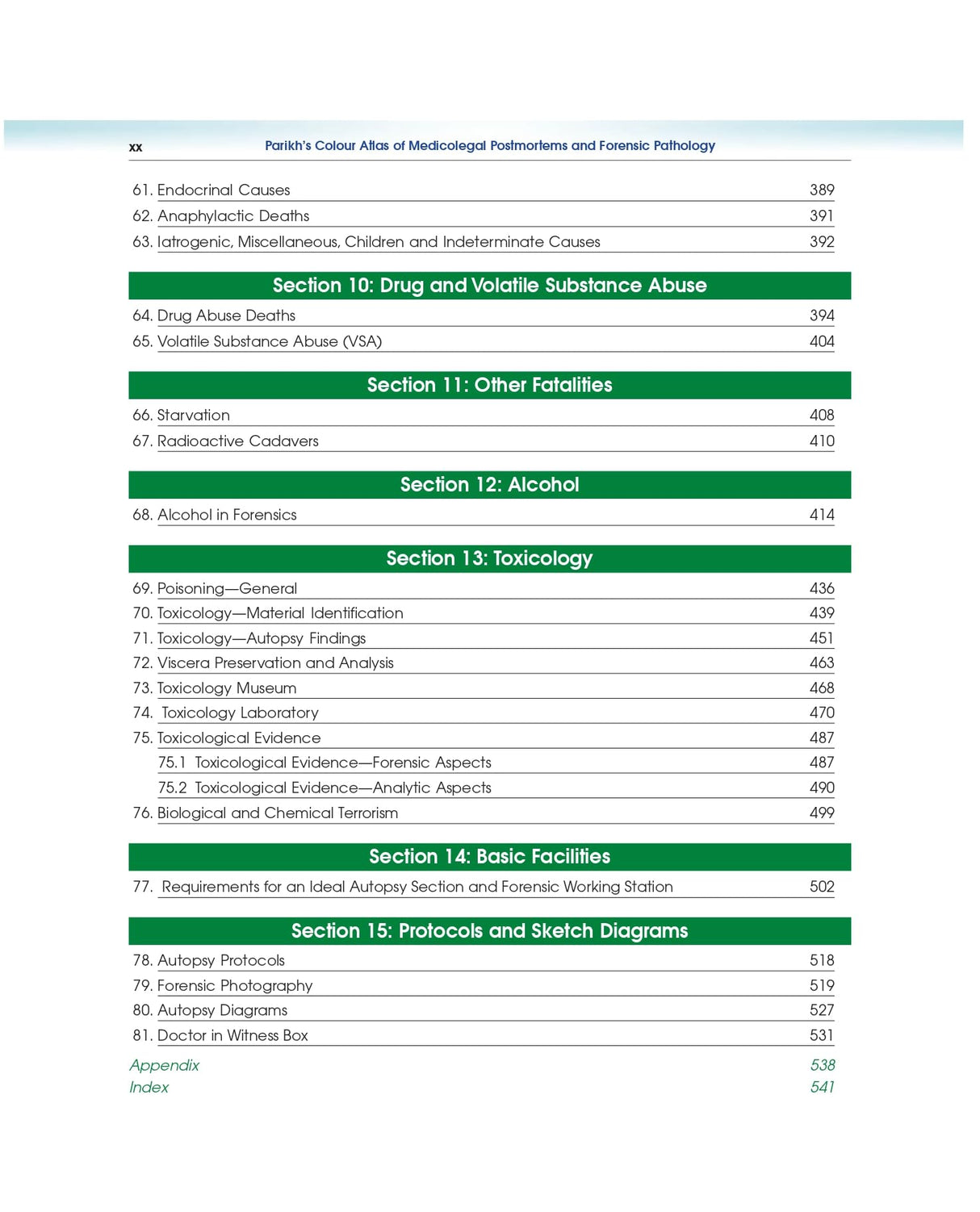 Parikh’s Colour Atlas of Medicolegal Postmortems and Forensic Pathology, 4/e Guidelines for Crime Investigation (HB 2025 )