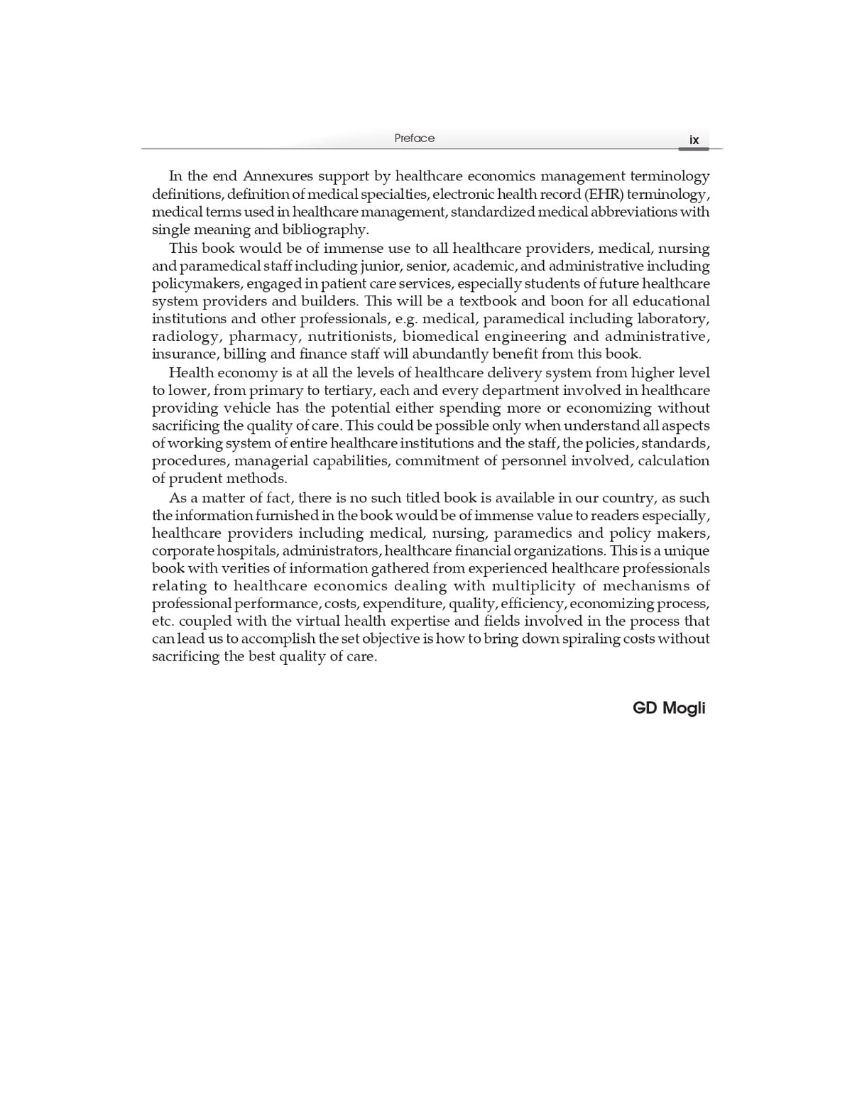 Healthcare Economics Management