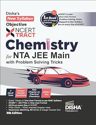 Disha's New Syllabus Objective NCERT Xtract Chemistry for NTA JEE Main 8th Edition - Retail Maharaj