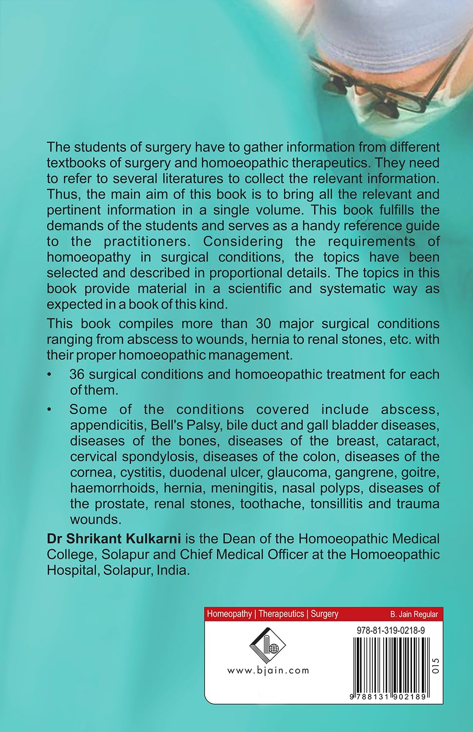 Surgery and Homoeopathic Therapeutics - Retail Maharaj