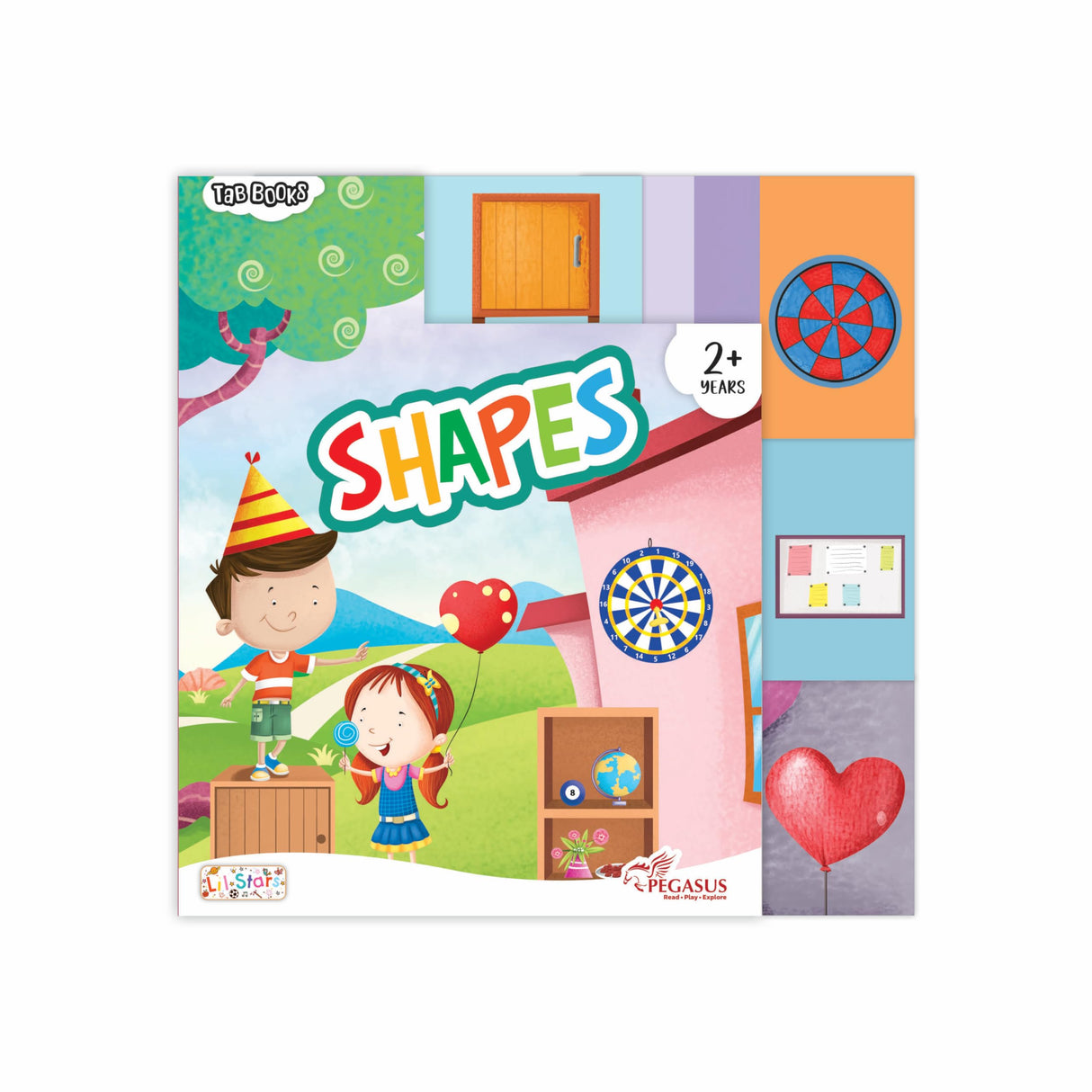 Tab Board Book - Shapes - Retail Maharaj
