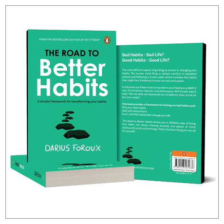The Road To Better Habits: A Simple Framework for Transforming your Habits | A Simple Guide to Habit Change, Focus, and a More Peaceful Life by the Bestselling Author of Do It Today - Retail Maharaj