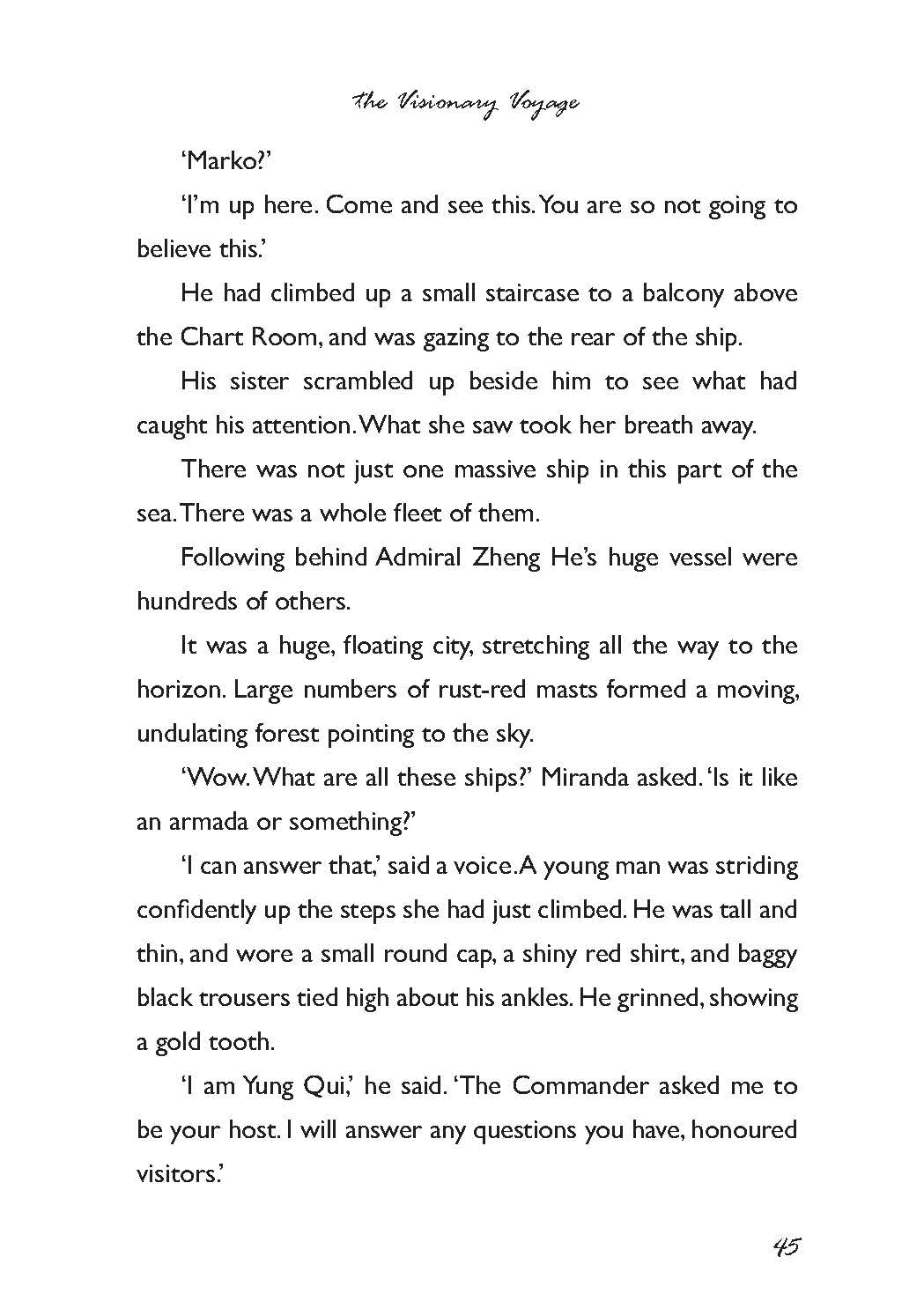 A MAGIC MIRROR MYSTERY THE VISIONARY VOYAGE - Retail Maharaj