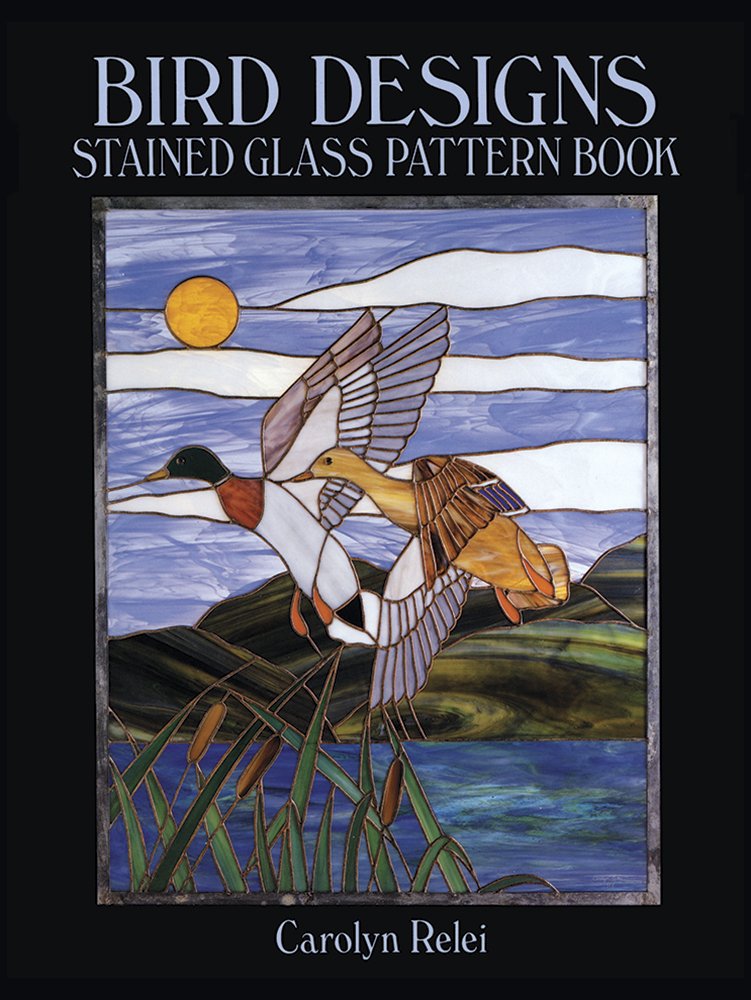 Bird Designs: Stained Glass Pattern Book (Dover Stained Glass Instruction) - Retail Maharaj