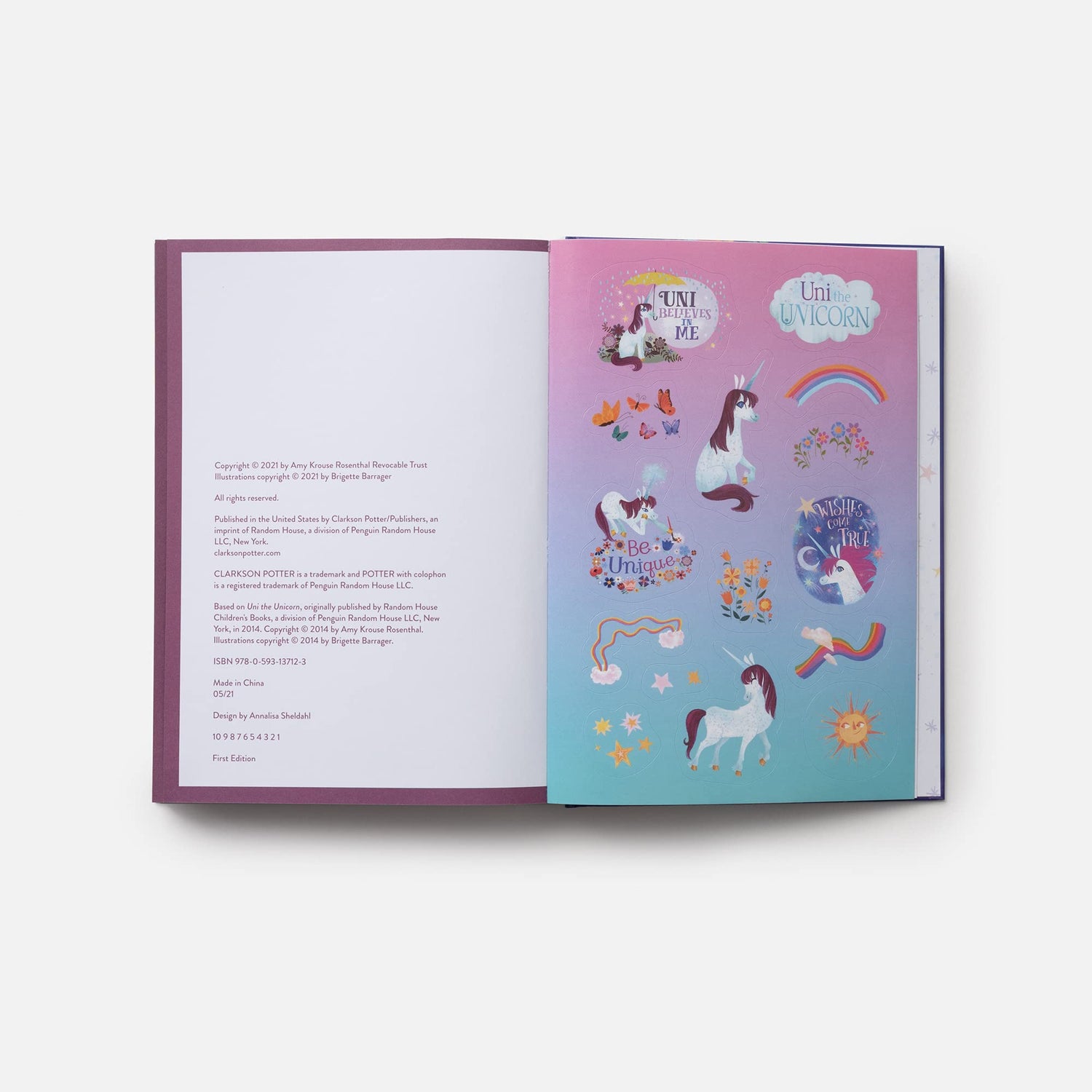 My Uni the Unicorn Diary: Wishes and Dreams: Journal for Kids