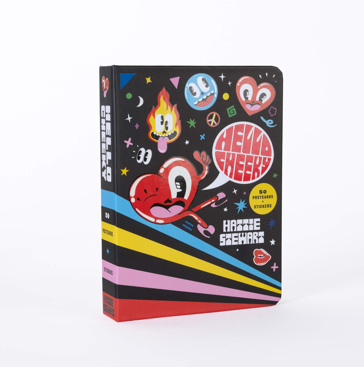 Hello Cheeky: 50 Postcards with Stickers