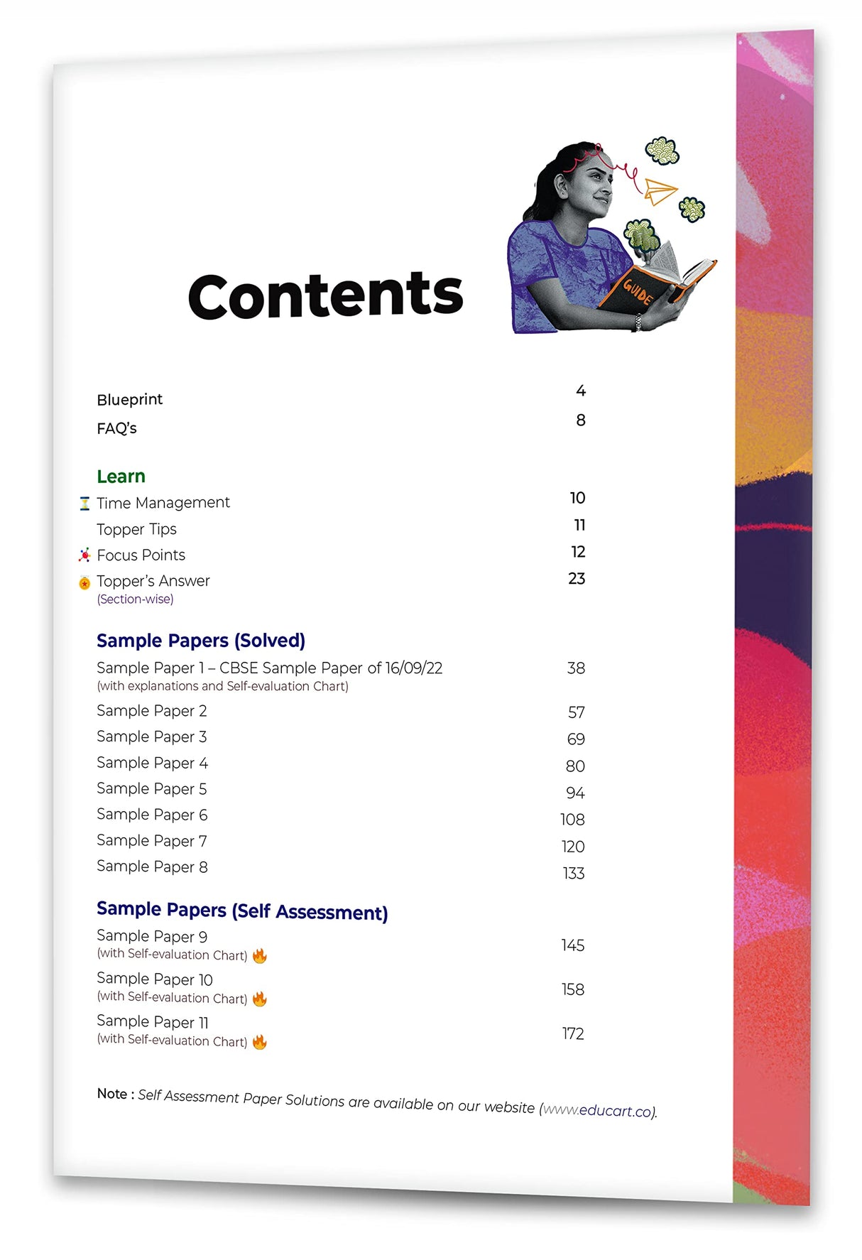 Educart CBSE Class 10 ENGLISH LANGUAGE and LITERATURE Sample Papers 2023 (With Exclusive Topper Answers and Marks breakdown 2022-23) - Retail Maharaj