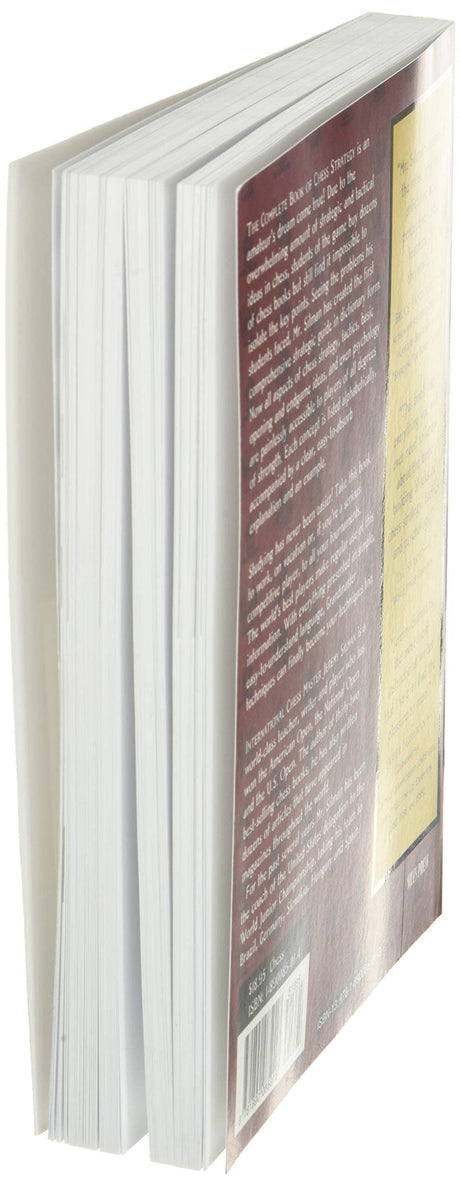 Complete Book of Chess Strategy: Grandmaster Techniques from A to Z - Retail Maharaj