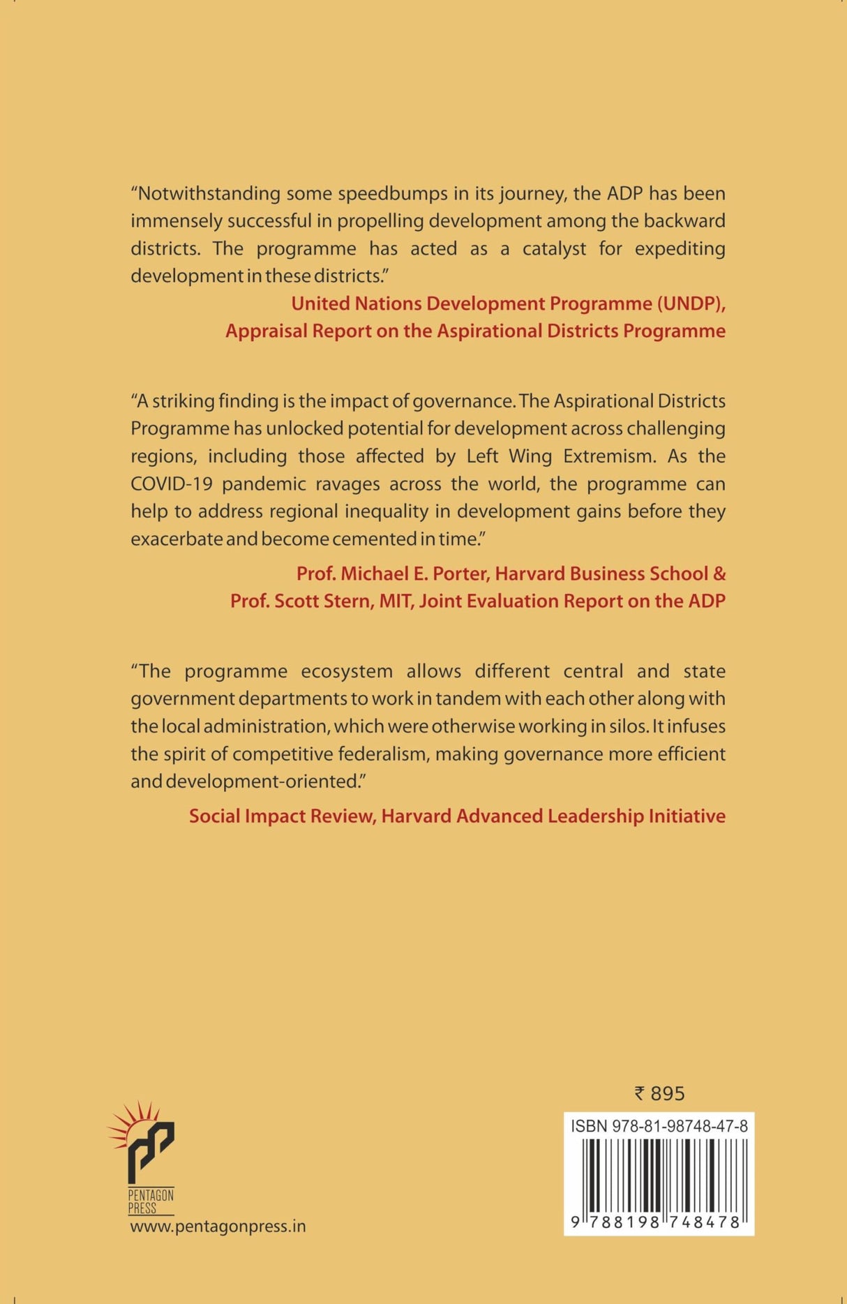 Pathways to Prosperity: The Journey of the Aspirational Districts Programme - Retail Maharaj