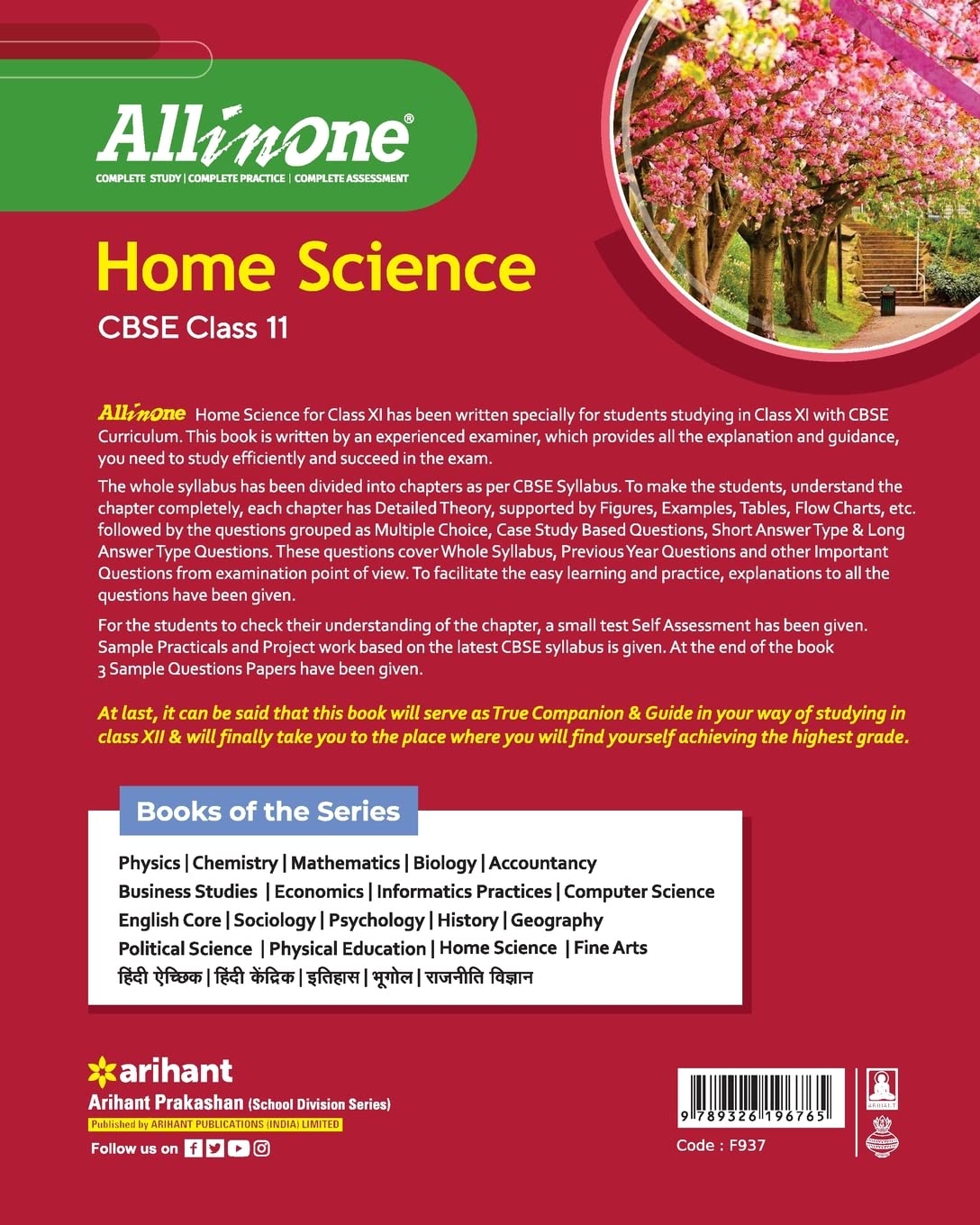 CBSE All In One Home Science Class 11 2022-23 Edition - Retail Maharaj