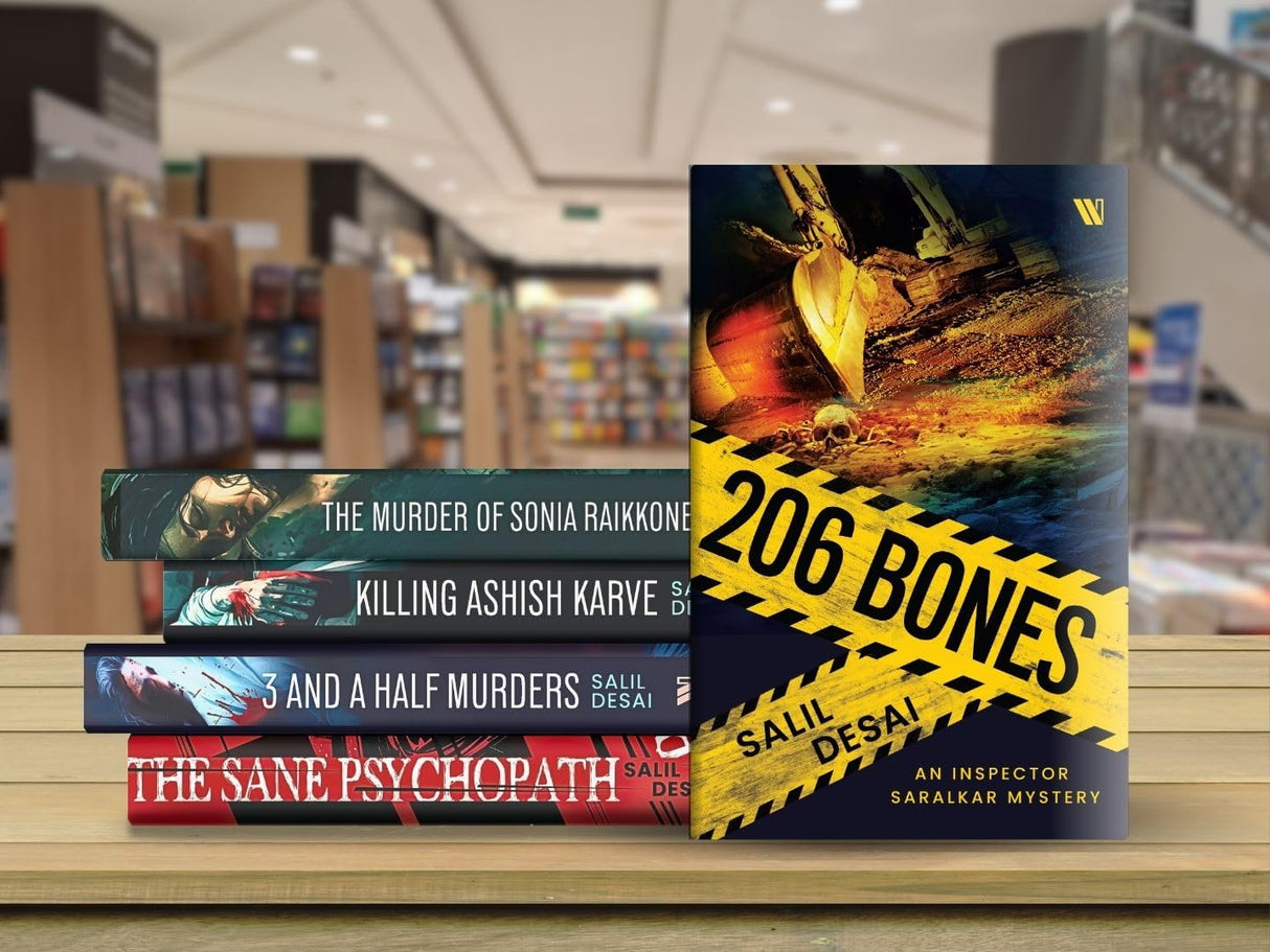 206 Bones: An Inspector Saralkar Mystery - Retail Maharaj