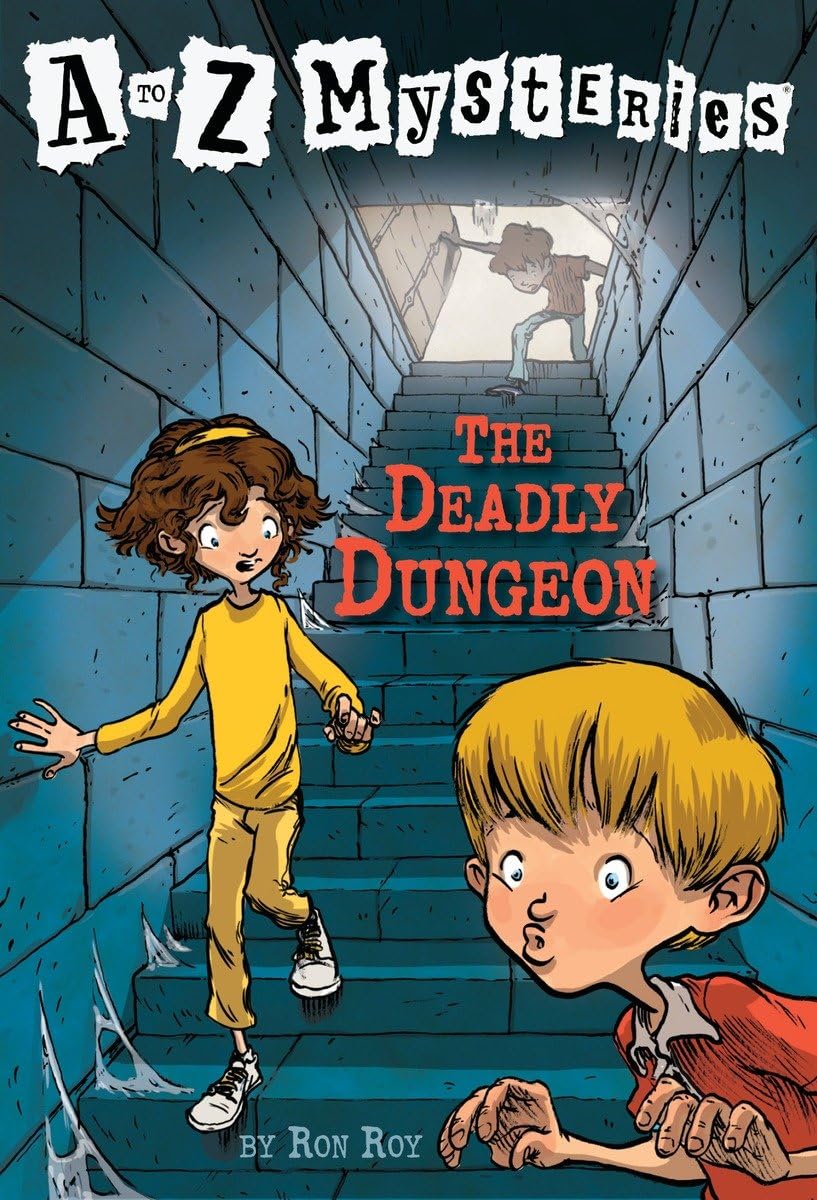 A to Z Mysteries: The Deadly Dungeon - Retail Maharaj