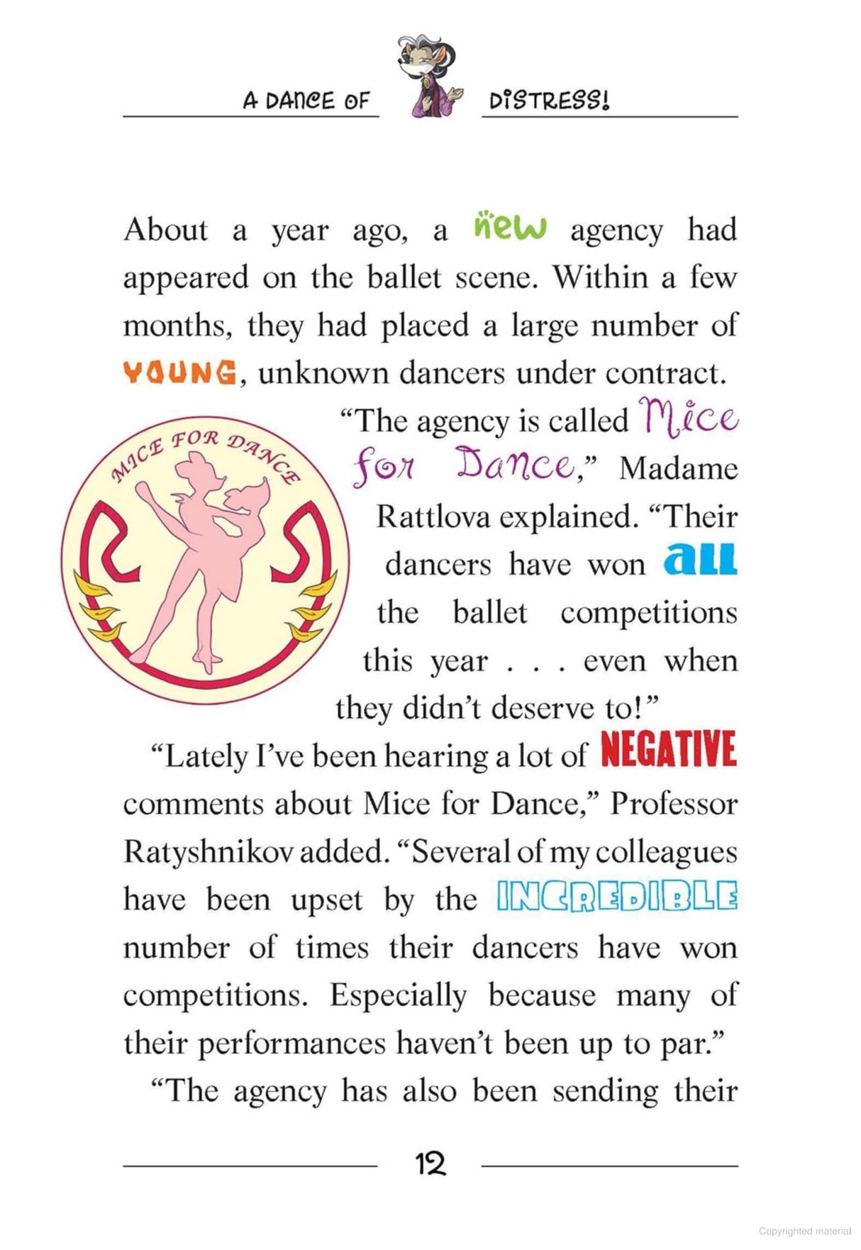 Thea Stilton #14:Thea Stilton and the Dancing Shadows NA - Retail Maharaj