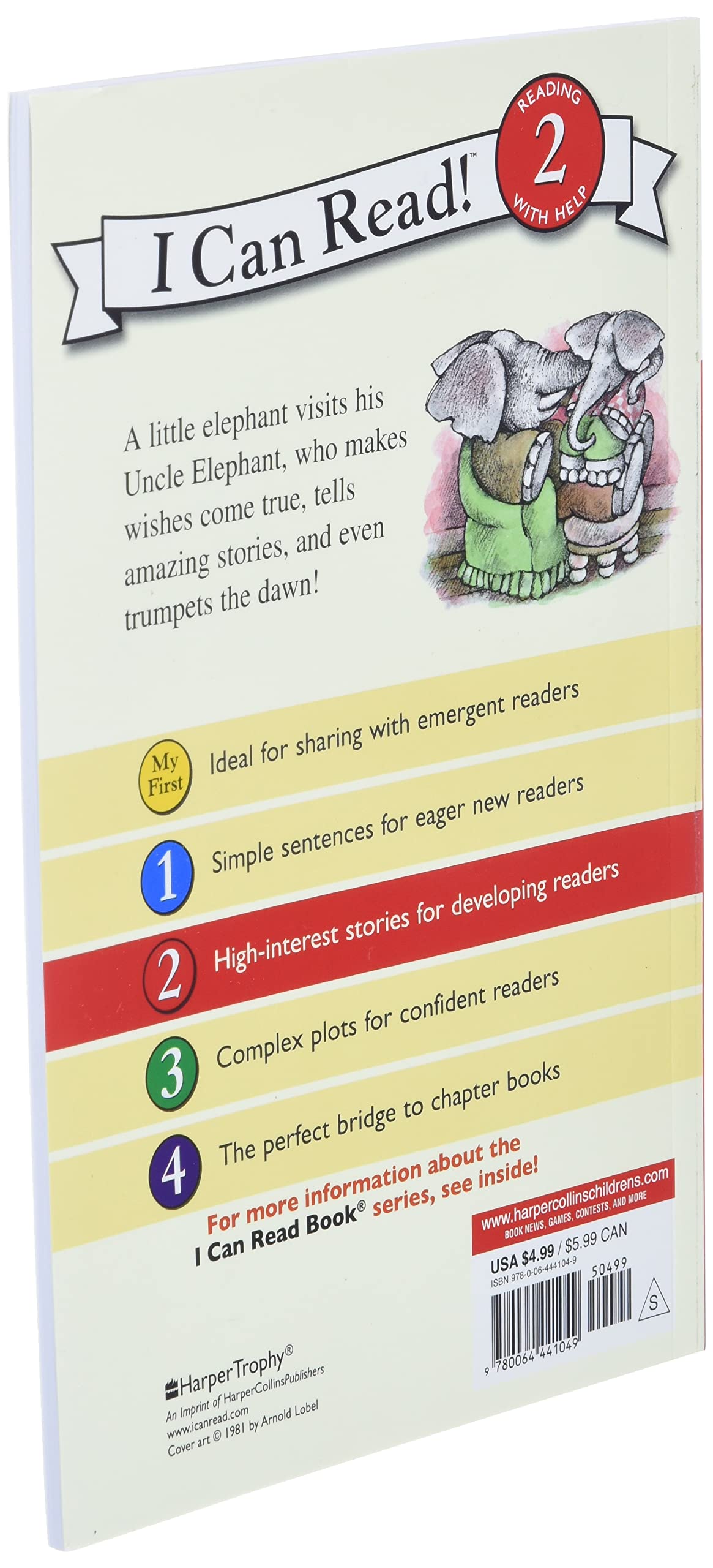 Uncle Elephant (I Can Read Level 2) - Retail Maharaj