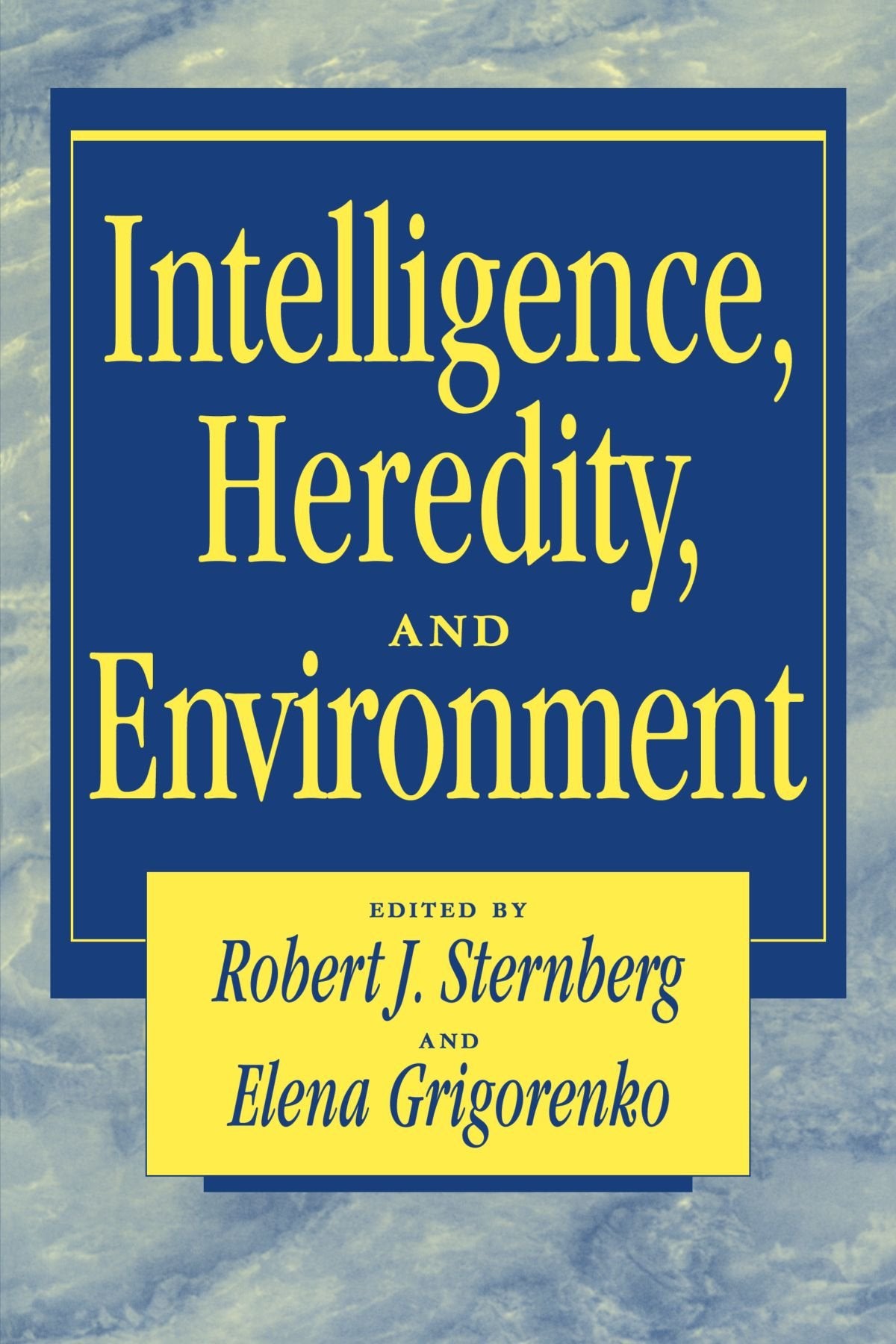 Intelligence, Heredity, and Environment