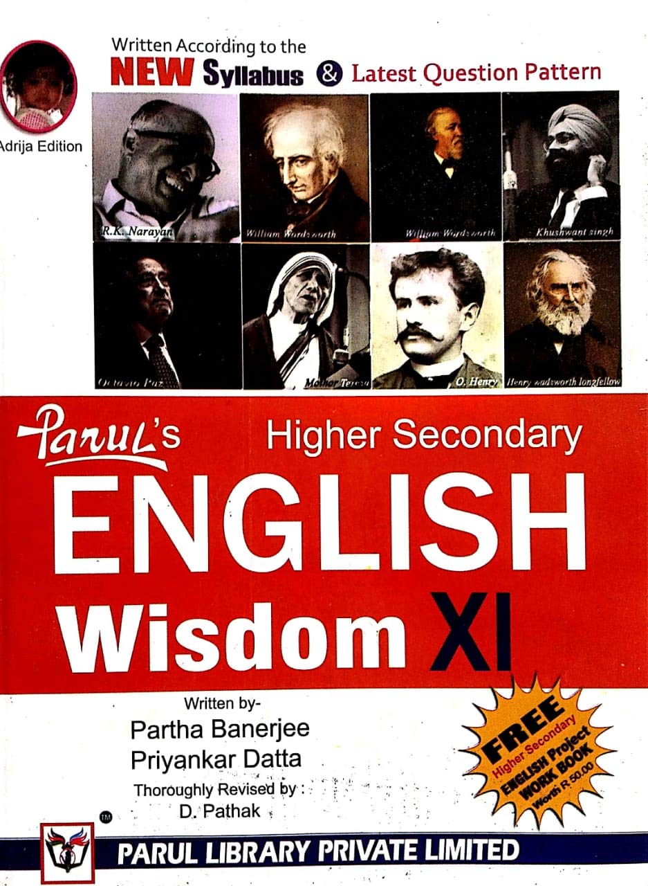 Higher Secondary English Wisdom Class - XI - Retail Maharaj