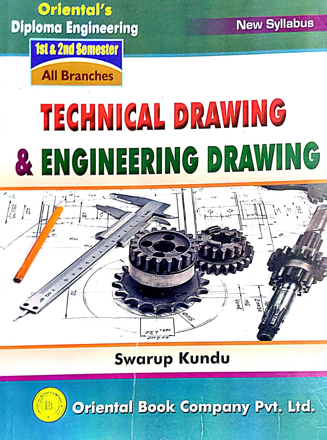 Technical Drawing & Engineering Drawing 1st & 2nd Semester All Branches (English Version) - Retail Maharaj